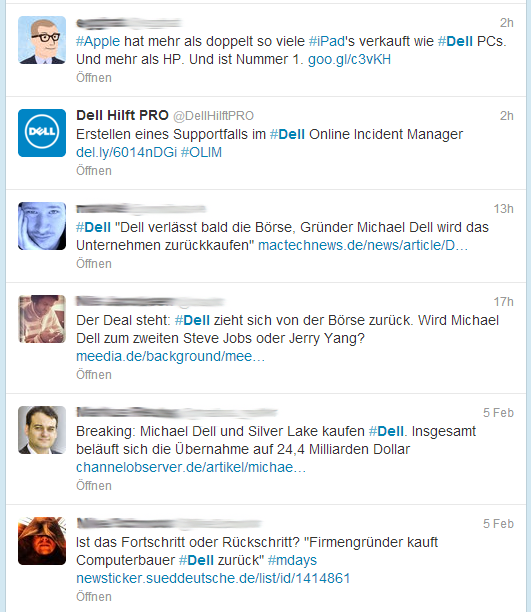 Dell Hashtag